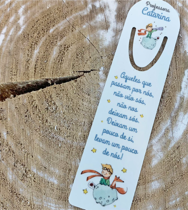 Marcador de livro de alumínio Principezinho Marcador de livro de alumínio Principezinho