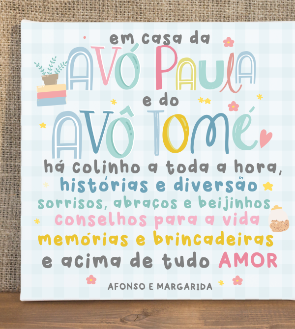 Tela casa dos avós Tela casa dos avós