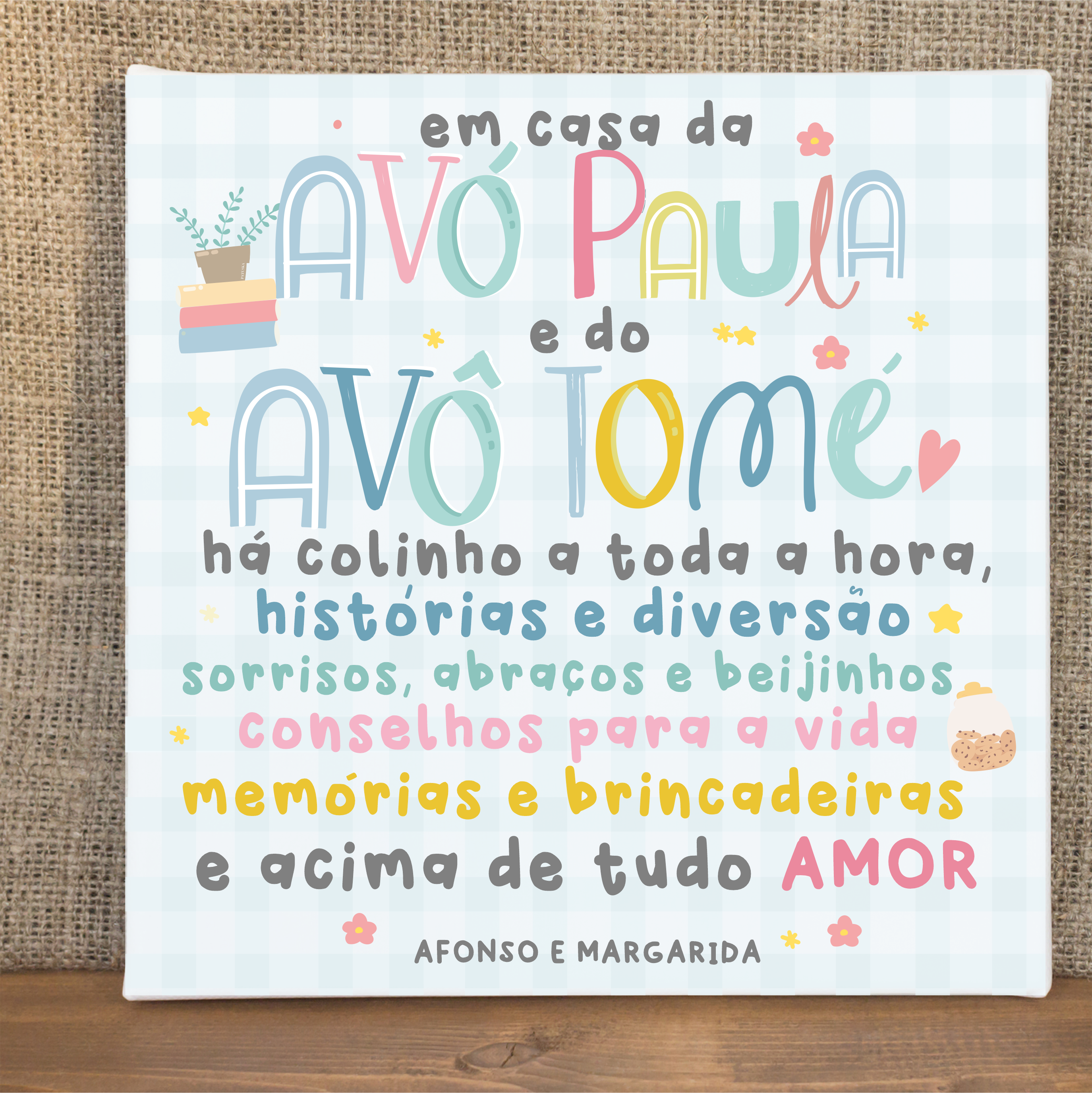 Tela casa dos avós