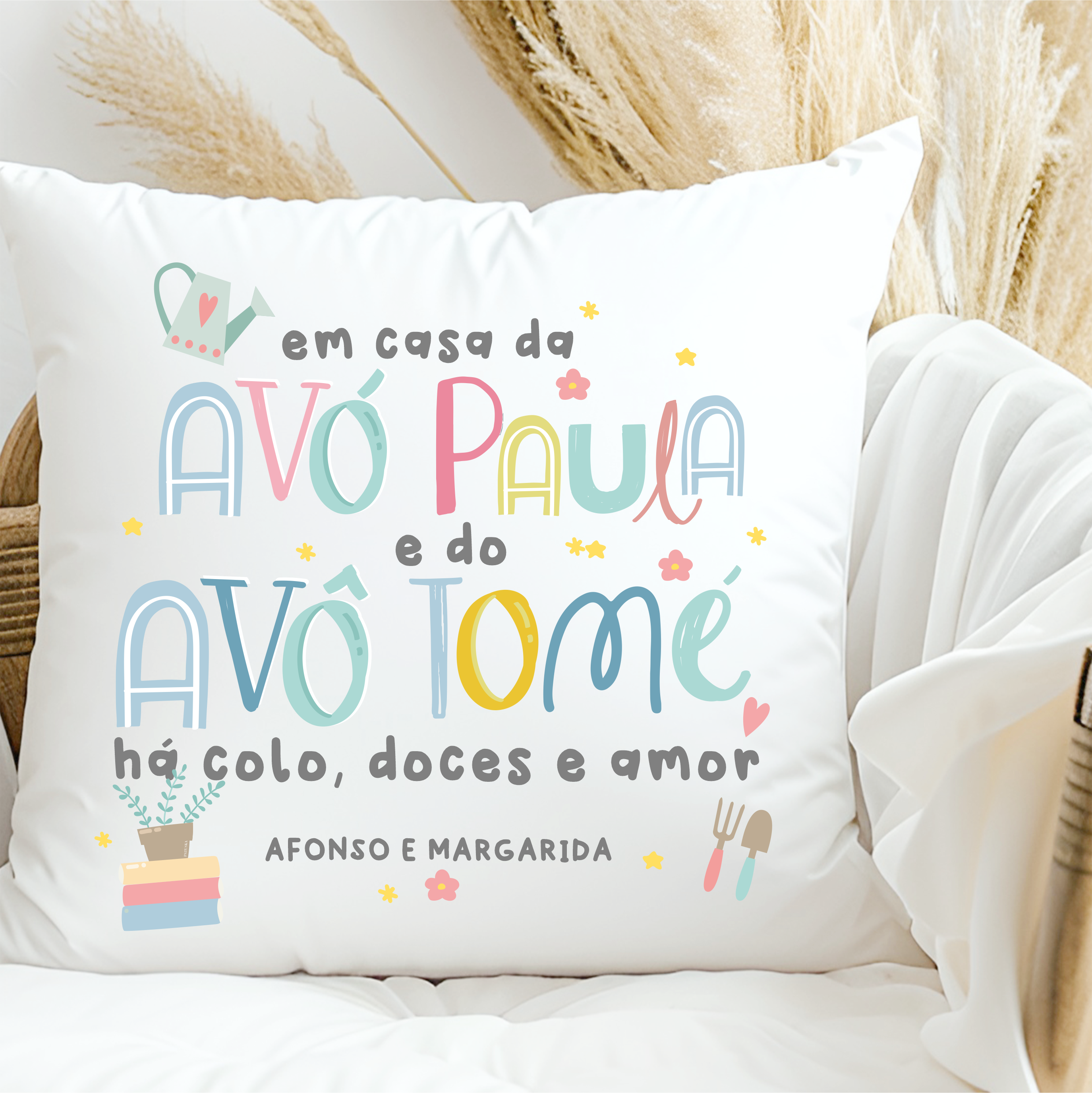 Almofada avós