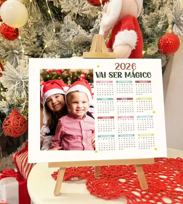 Calendário de mesa