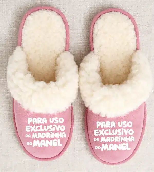 Pantufas e Chinelos Padrinhos
